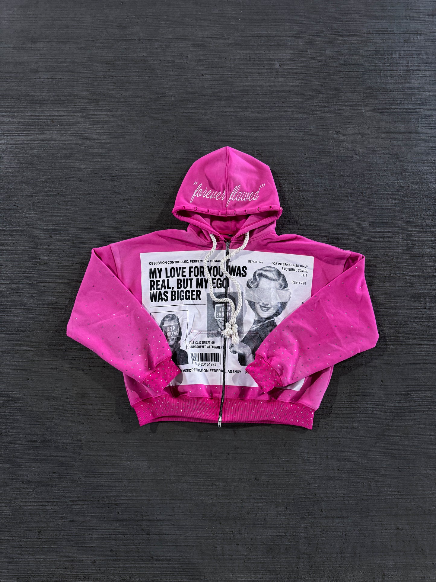 FOREVER FLAWED HOODIE