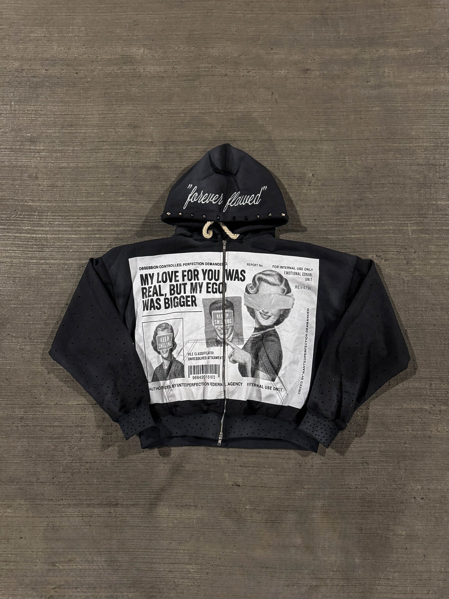 FOREVER FLAWED HOODIE