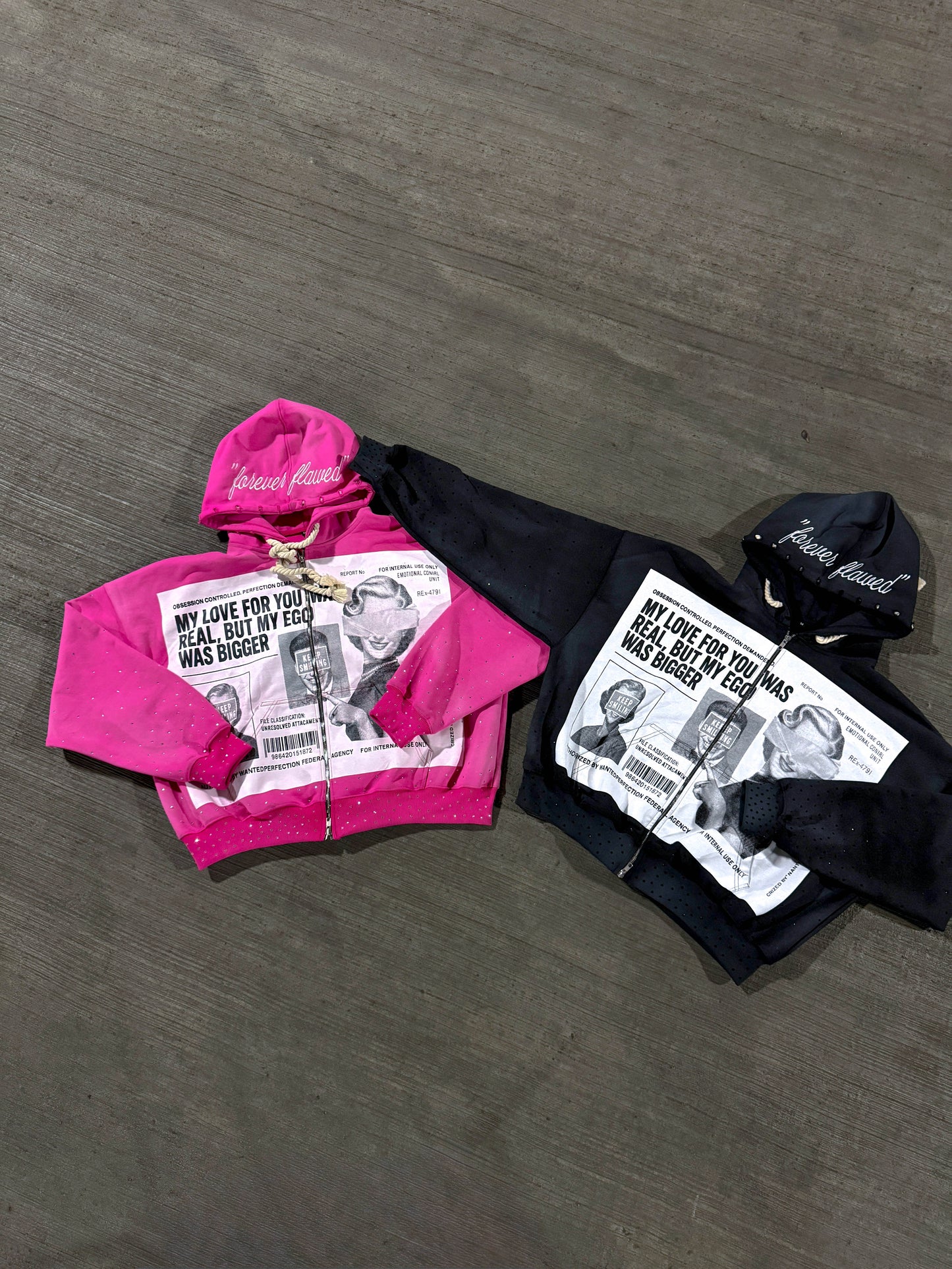 FOREVER FLAWED HOODIE